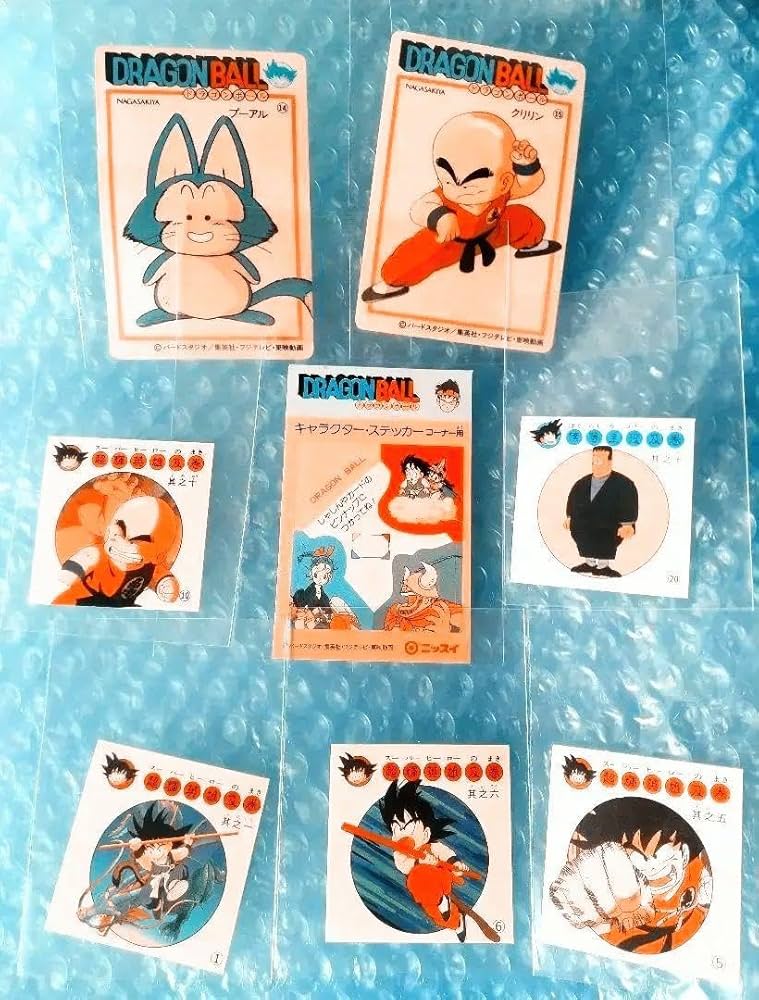 ナガサキヤドラゴンボールシールほか
